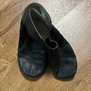 Black Leather Dance Shoes